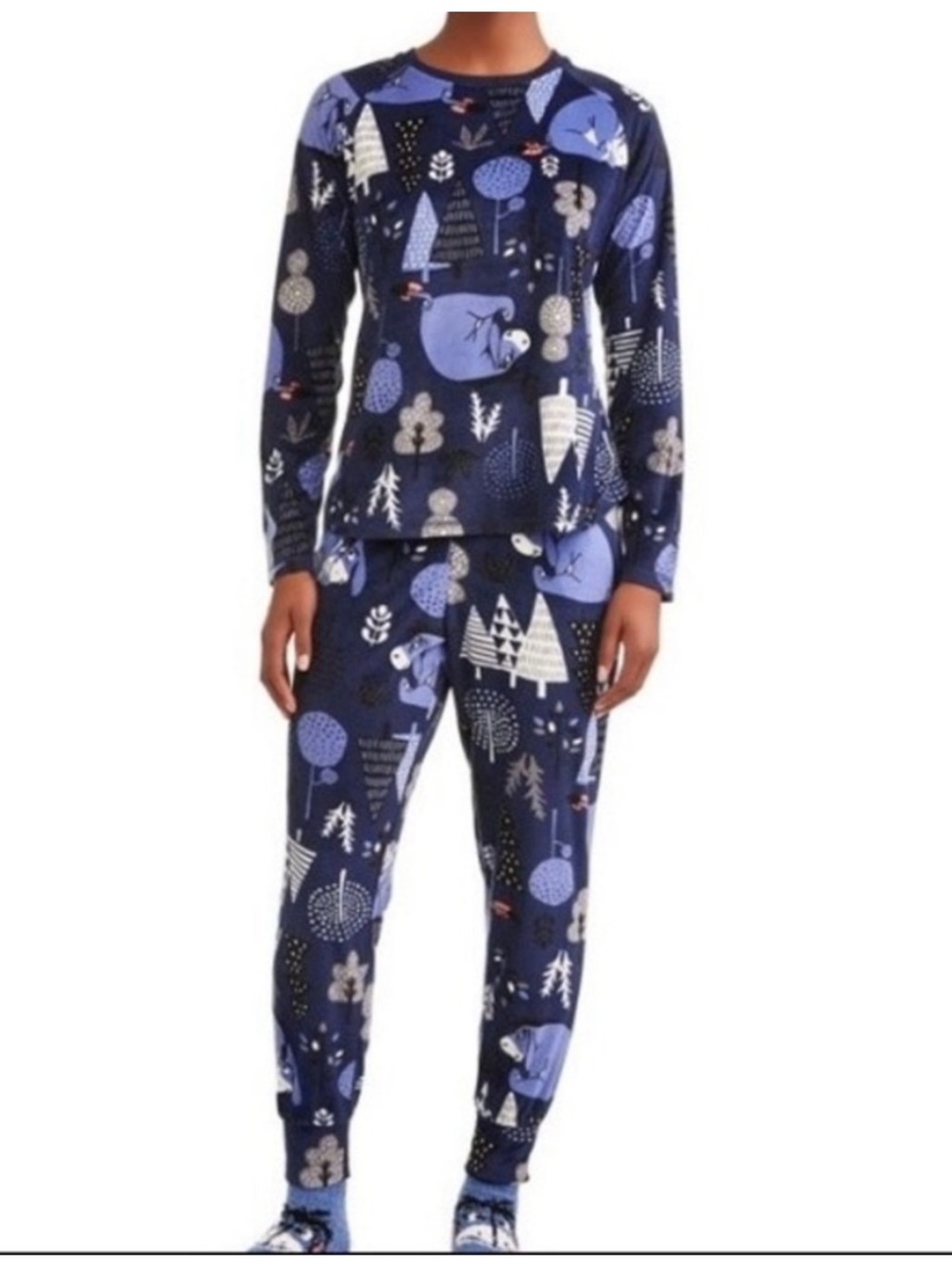 Disney Women’s Eeyore Super Soft 2pc Pajama Set - Small (4-6)